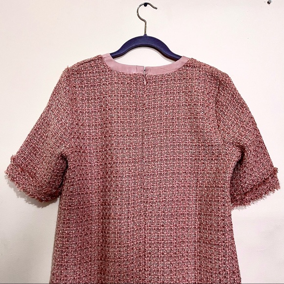 NWT Sister Jane Coral Tweed Dress - Picture 9 of 12